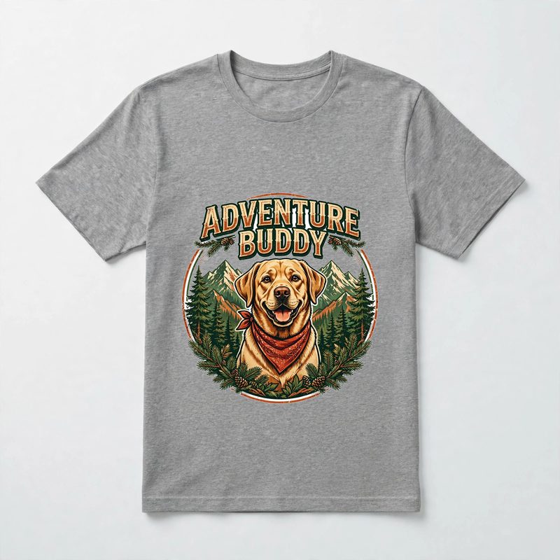 Adventure Buddy tee — Labrador
